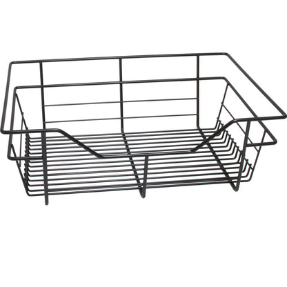 Hafele Dark Oil-Rubbed Bronze, Powder-Coated Wire Basket for Closets