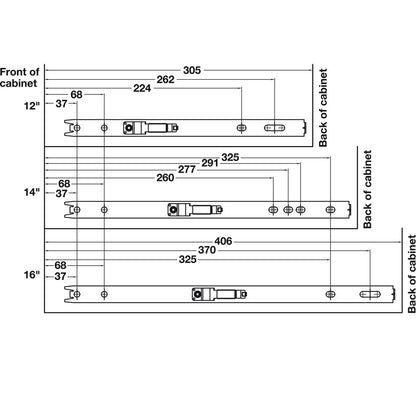 Hafele Dark Oil-Rubbed Bronze, Powder-Coated Wire Basket for Closets