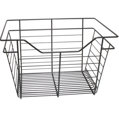 Hafele Dark Oil-Rubbed Bronze, Powder-Coated Wire Basket for Closets