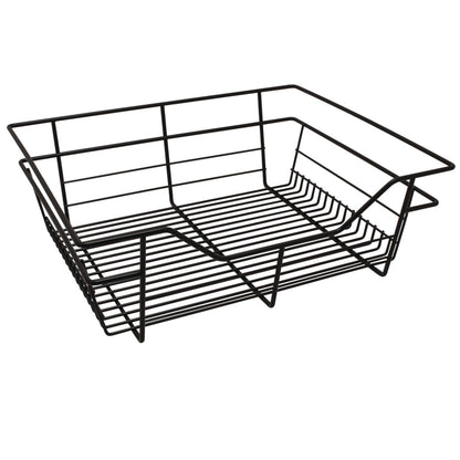Hafele Dark Oil-Rubbed Bronze, Powder-Coated Wire Basket for Closets