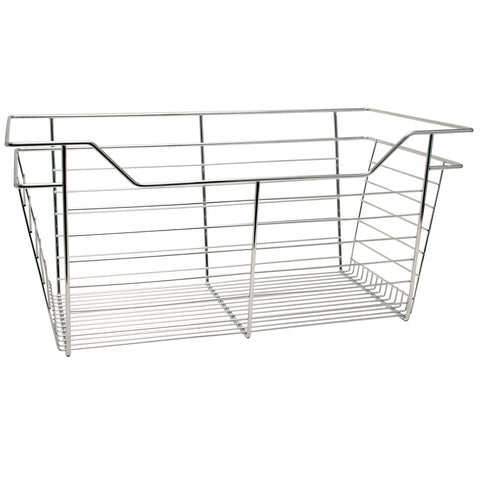 Hafele Chrome-Plated Wire Basket for Closets
