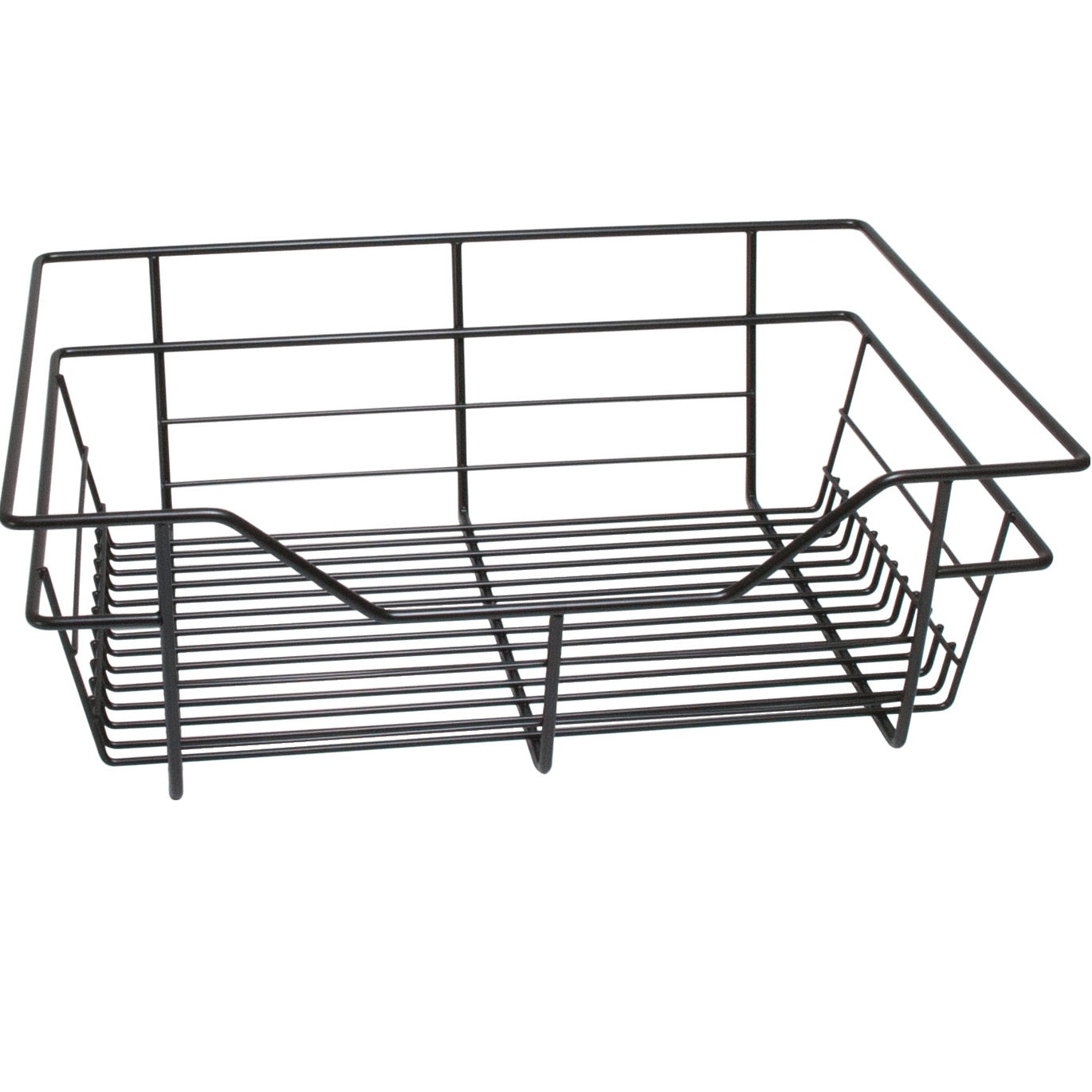 Hafele Dark Oil-Rubbed Bronze, Powder-Coated Wire Basket for Closets