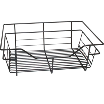 Hafele Dark Oil-Rubbed Bronze, Powder-Coated Wire Basket for Closets