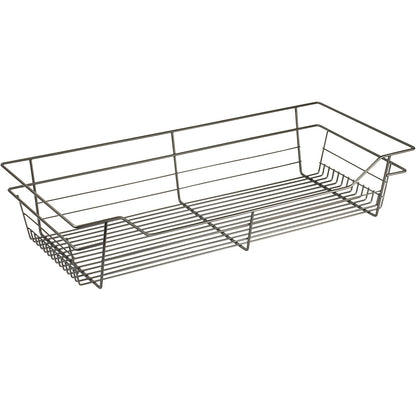 Hafele Slate, Painted Wire Basket for Closets