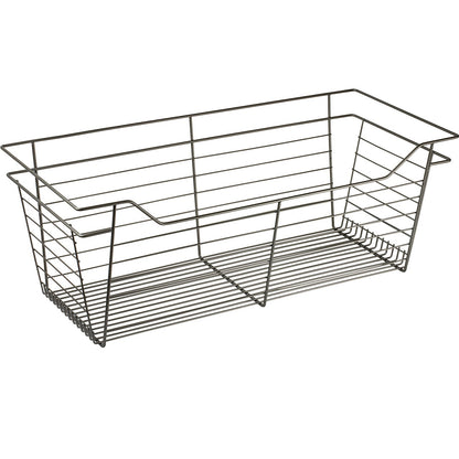 Hafele Slate, Painted Wire Basket for Closets