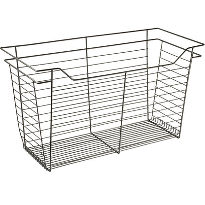 Hafele Slate, Painted Wire Basket for Closets