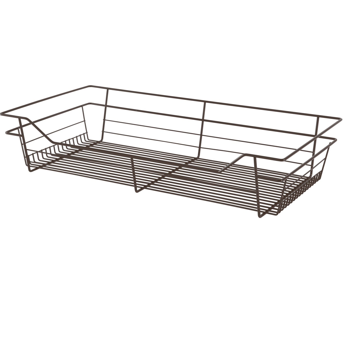 Hafele Dark Oil-Rubbed Bronze, Powder-Coated Wire Basket for Closets