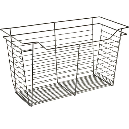 Hafele Slate, Painted Wire Basket for Closets