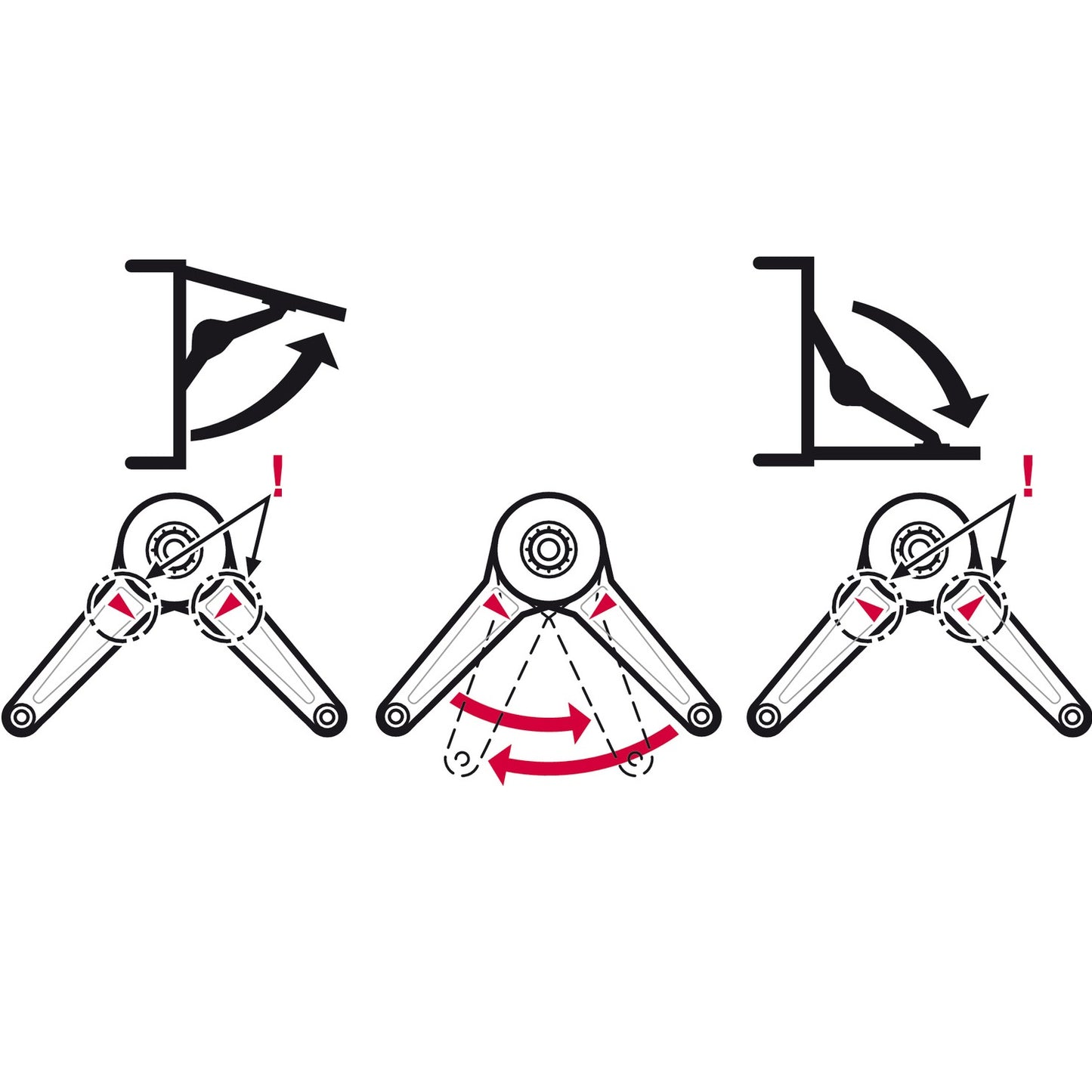 Hafele Flap Stay Hamper Kit for Laundry