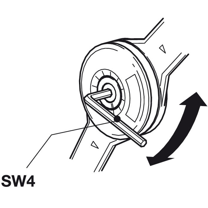 Hafele Flap Stay Hamper Kit for Laundry