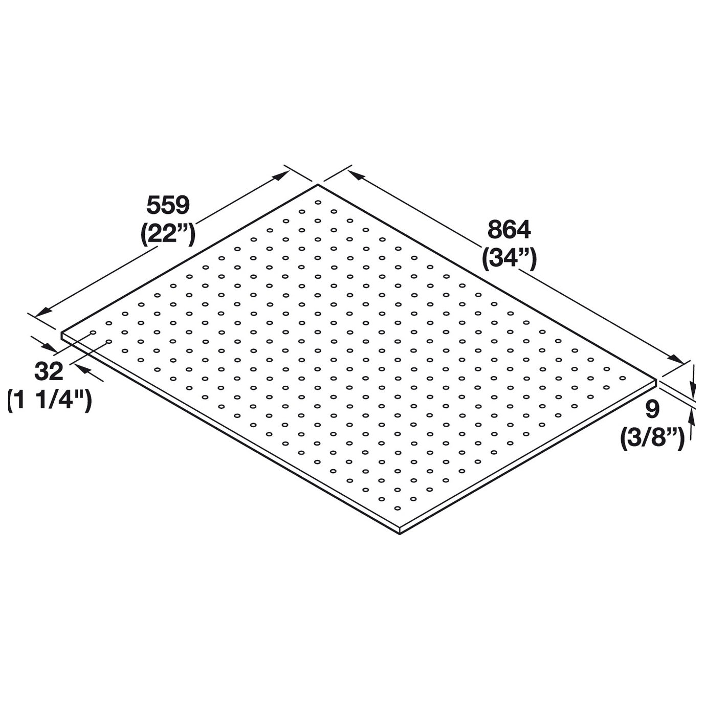 Hafele Fineline  Base Plate Kit Cookware Organizer