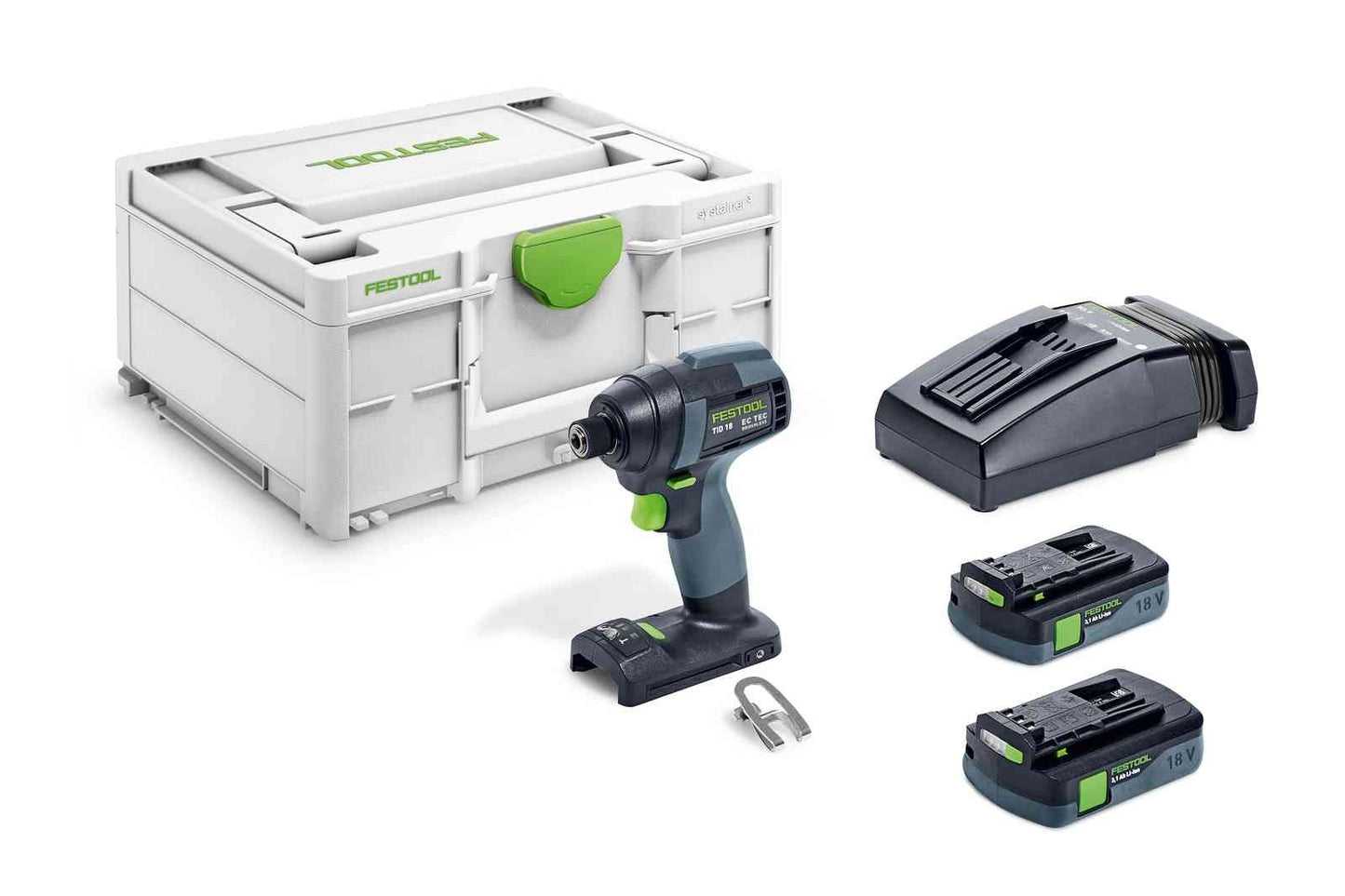 Festool 576480 TID 18 Cordless 18V Impact Driver Plus 4.0Ah Set