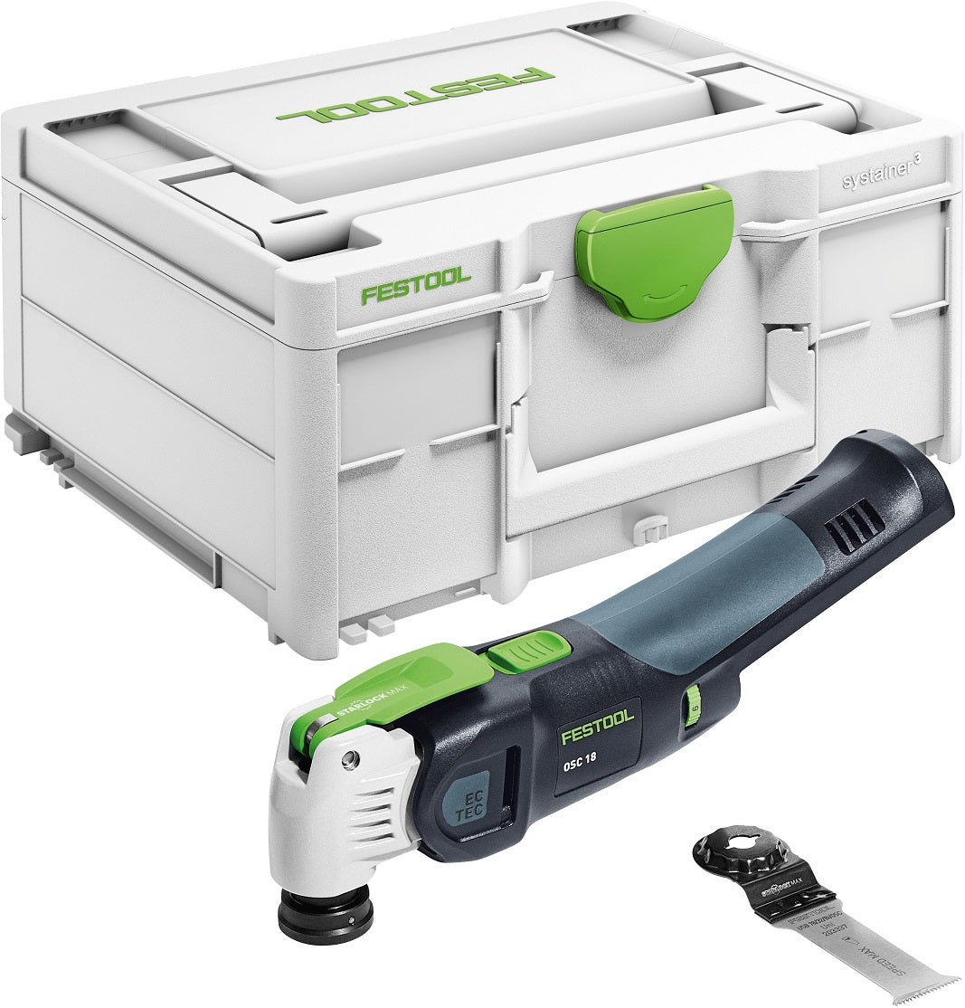 Festool 576589 Vecturo OSC 18 Cordless Multi-Tool Basic with Systainer3