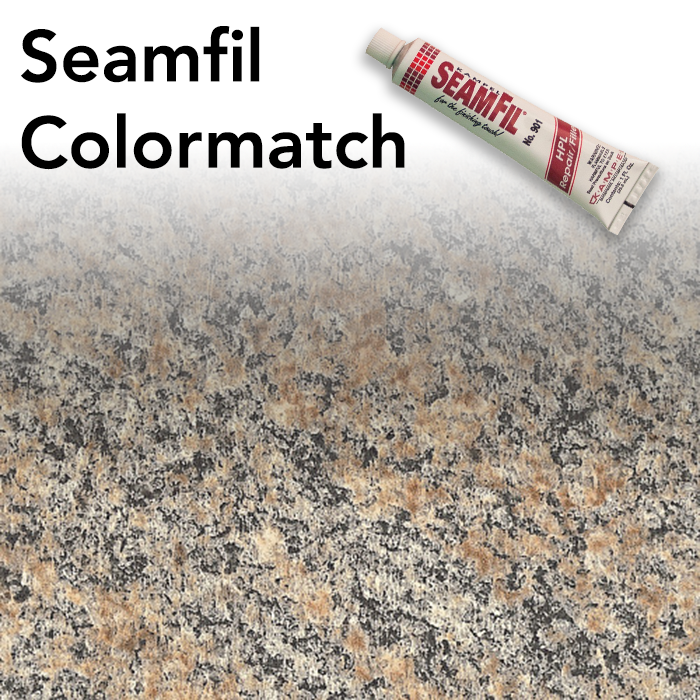 Seamfil Brazilian Brown Granite Laminate Repair