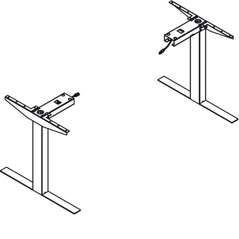 Hafele Electric Adjustable Column Set for Clever Table Base System