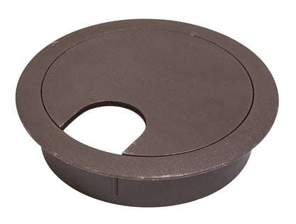 Hafele Round Two-Piece Cable Grommet 2-1/2" Diameter