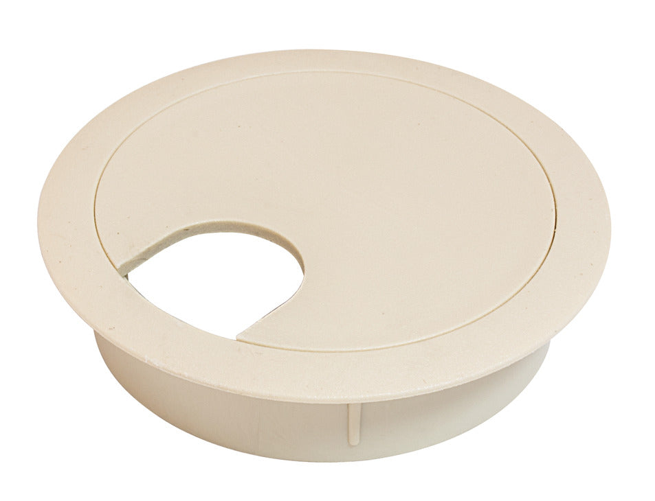 Hafele Round Two-Piece Cable Grommet 2-1/2" Diameter