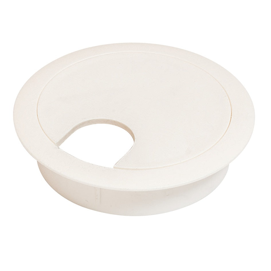 Hafele Round Two-Piece Cable Grommet 2-1/2" Diameter