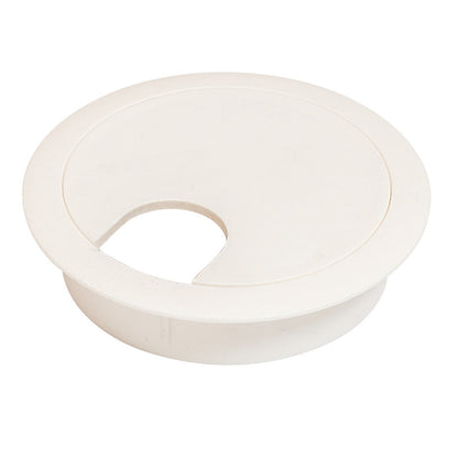 Hafele Round Two-Piece Cable Grommet 2-1/2" Diameter