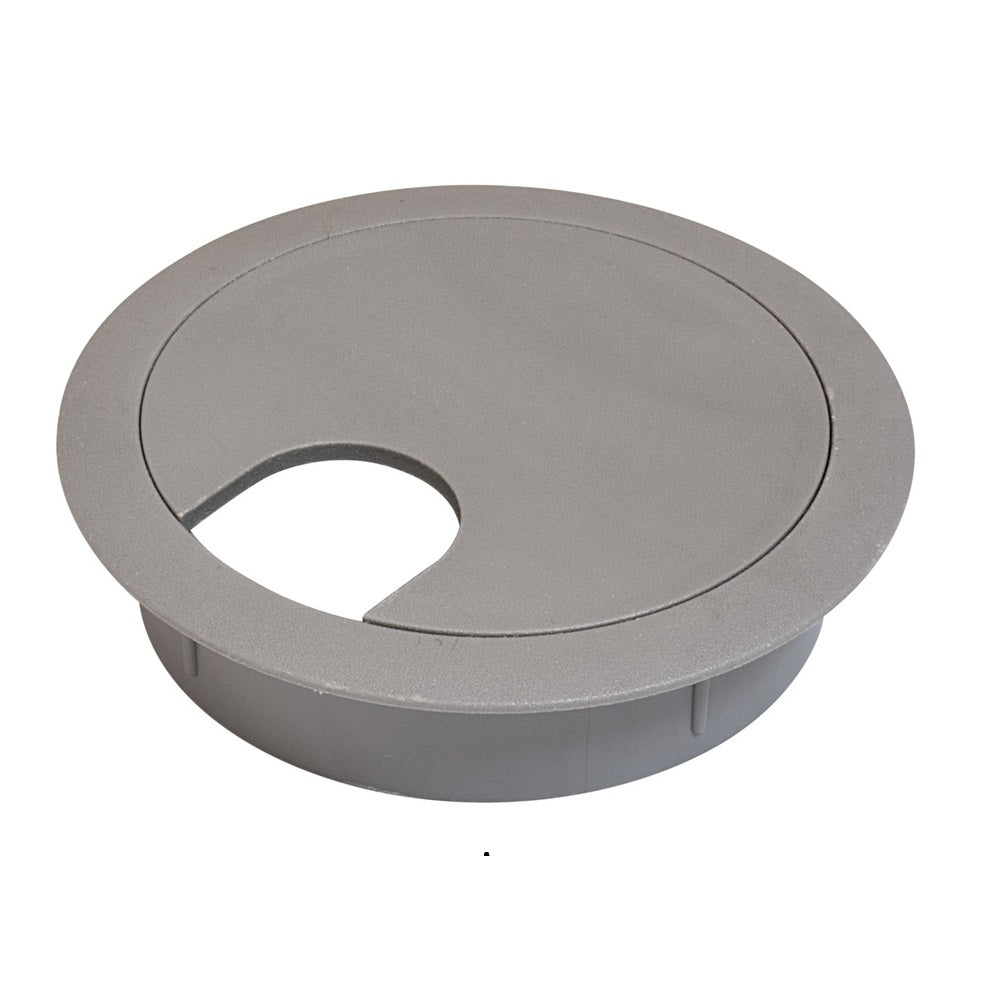 Hafele Round Two-Piece Cable Grommet 2-1/2" Diameter