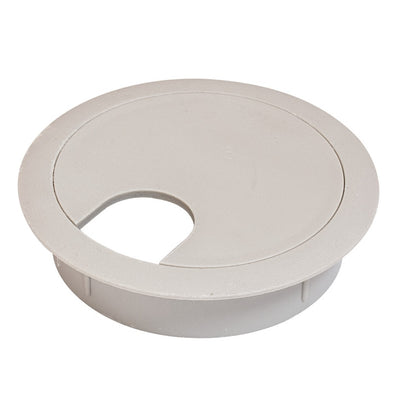 Hafele Round Two-Piece Cable Grommet 2-1/2" Diameter