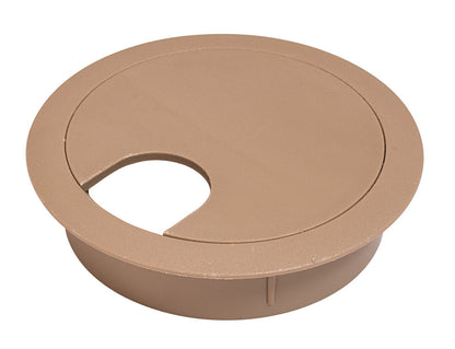 Hafele Round Two-Piece Cable Grommet 2-1/2" Diameter