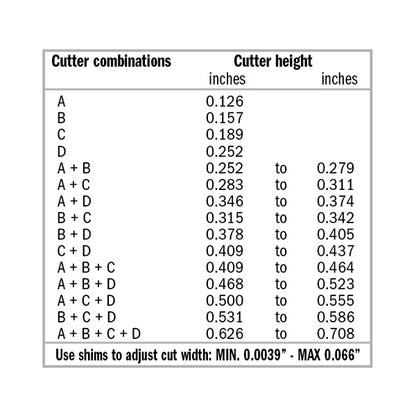 CMT 3 Wing Slot Cutter Router Bit