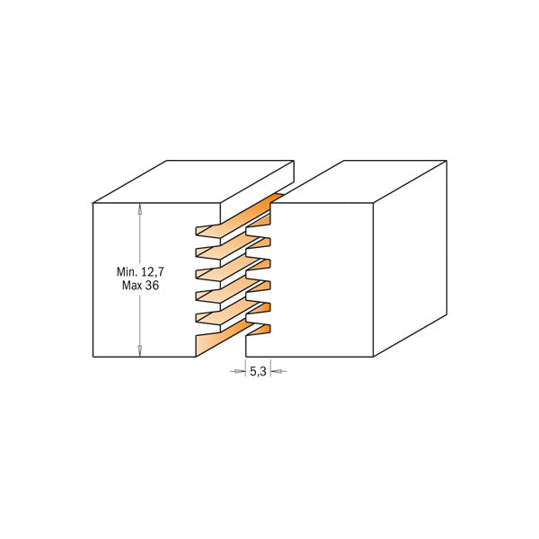 CMT Professional Finger Joint Router Bit