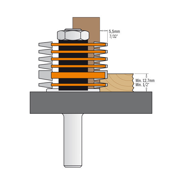 CMT Professional Finger Joint Router Bit