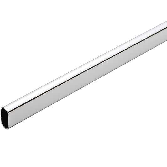 Hafele Oval Wardrobe Tube with Supports TAG Synergy