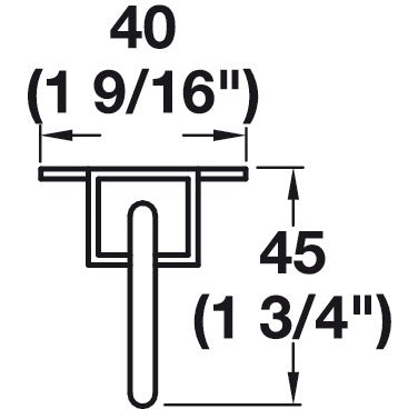 Hafele Retractable Wardrobe Rail