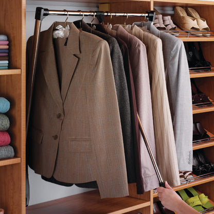 Hafele Chrome-Plated Steel Pole for Wardrobe Lifts