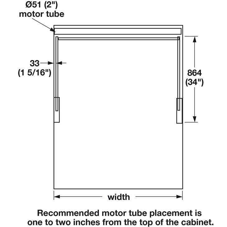 Hafele Standard Motorized Wardrobe Lift