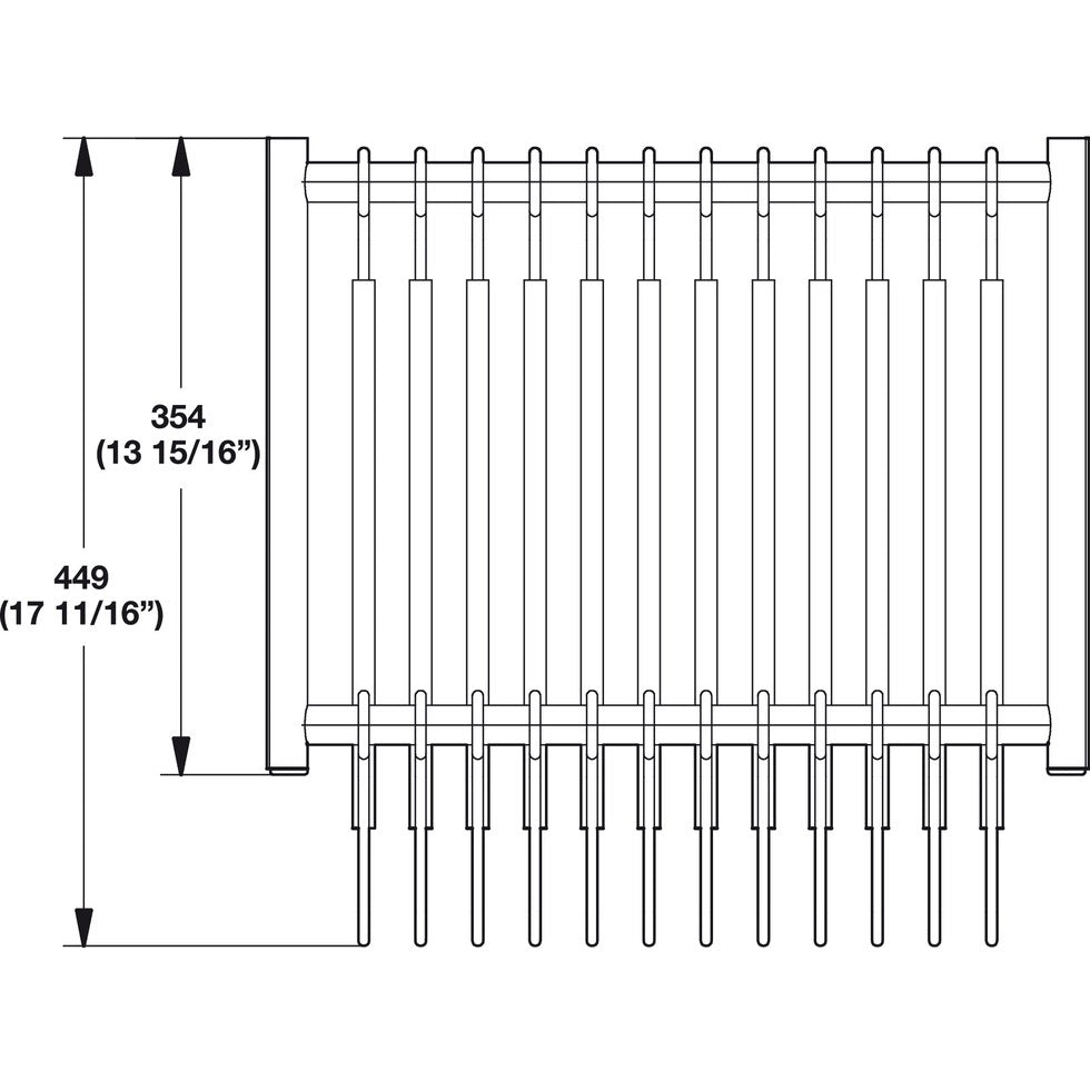 Hafele Pant Rack TAG Synergy