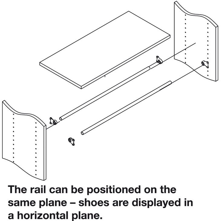 Hafele Shoe Rail TAG Synergy