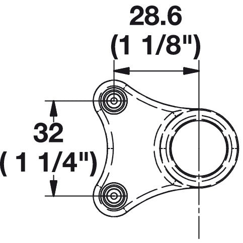 Hafele Black Shoe Rail Bracket TAG Synergy