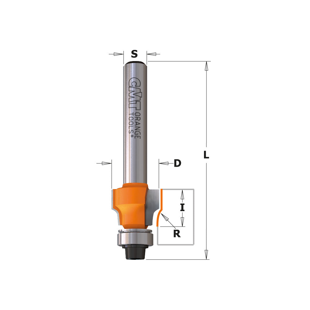CMT File-Free Flush Trim Router Bit, For Laminates