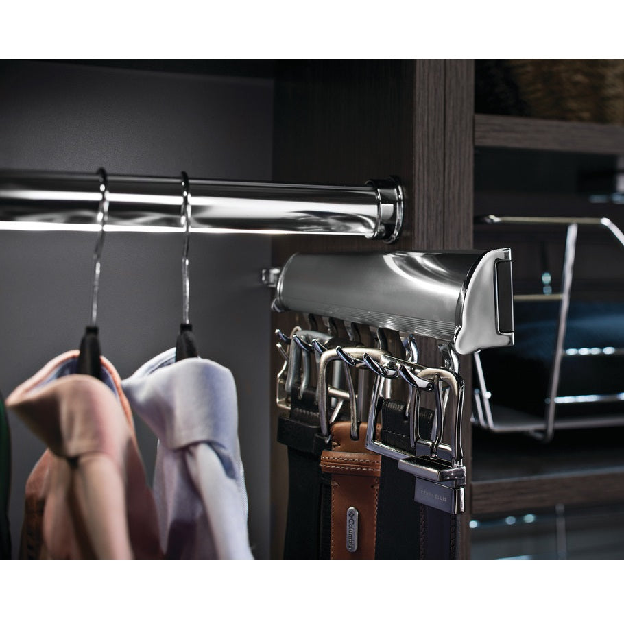 Hafele Belt Rack with Slides TAG Synergy Elite – Pro Cabinet Supply