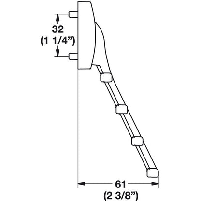 Hafele Cleat System Tie Hook TAG Synergy Elite