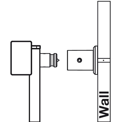 Hafele Vertical Mount, TAG Symphony Wall Mount System