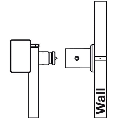 Hafele Vertical Mount, TAG Symphony Wall Mount System