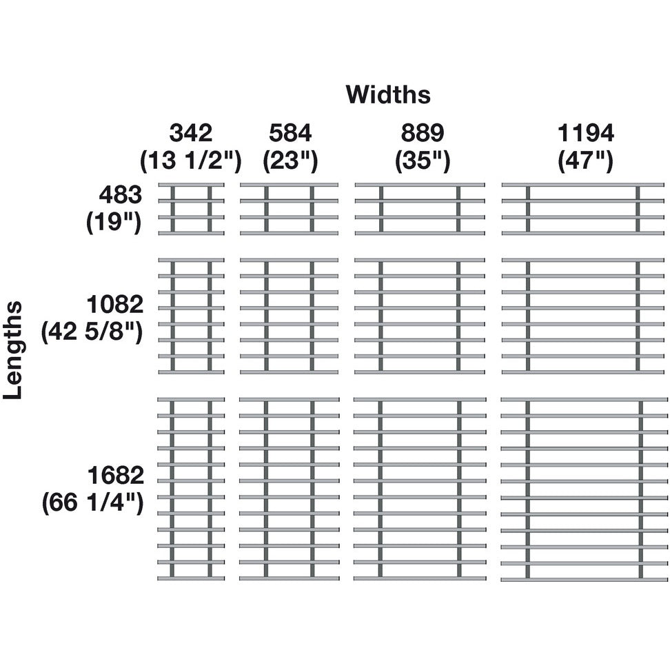 Hafele Horizontal Bar, TAG Symphony Wall Mount System