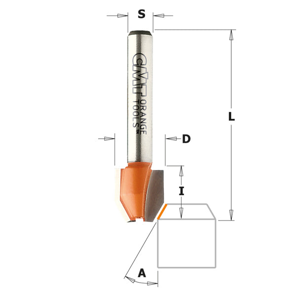 CMT Combination Trimmer Router Bit