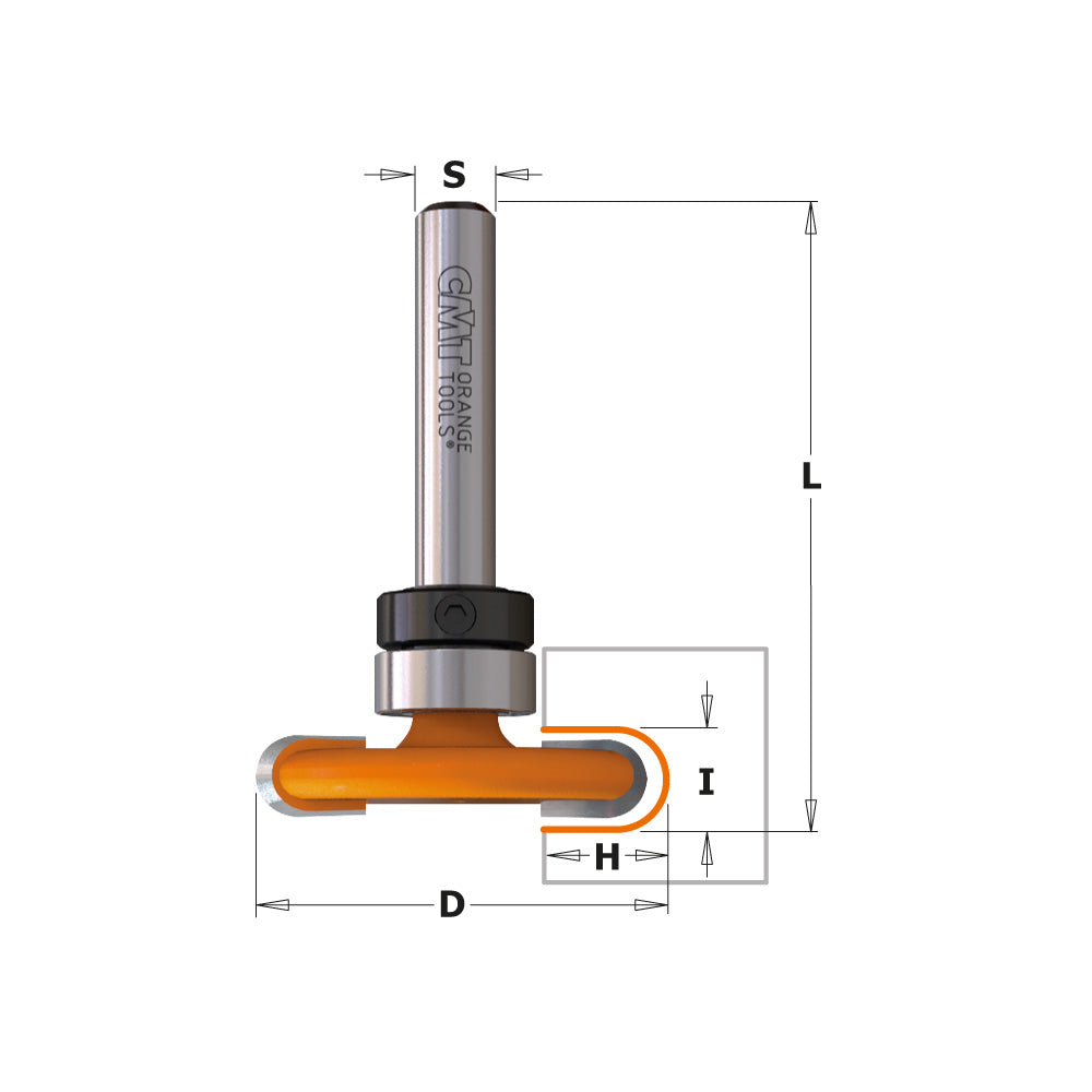 CMT Flooring Router Bit, 822.024B