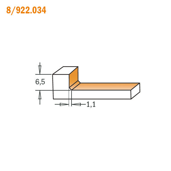 CMT Solid Surface Couter-Top Trim Router Bit
