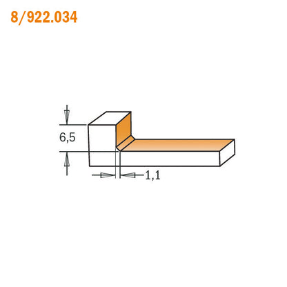 CMT Solid Surface Couter-Top Trim Router Bit