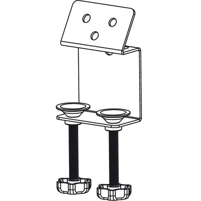 Hafele Angled Surface Mount Bracket