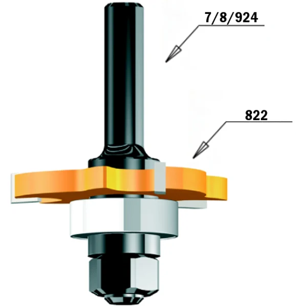 CMT Slot Cutters Router Bit, Only Blade
