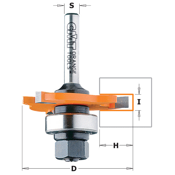 CMT Slot Cutters Router Bit