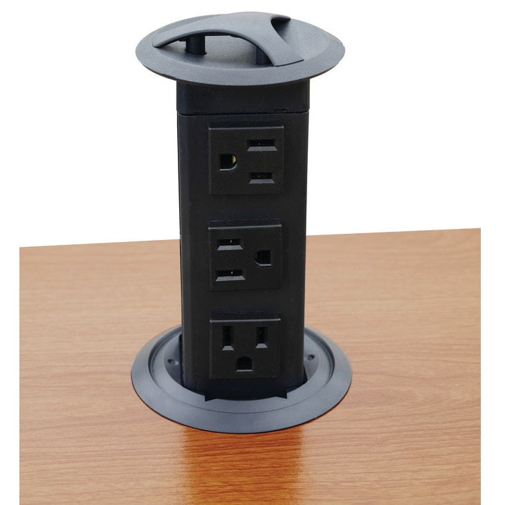 Hafele Pop-up Power Station with 3 AC Outlets